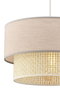 Opviq Echo Lámpara de araña Crema y Beige